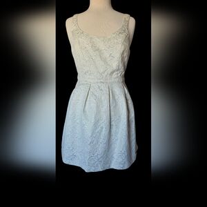 NWTs Abercrombie & Fitch White Lace Pattern Mini Dress Sz